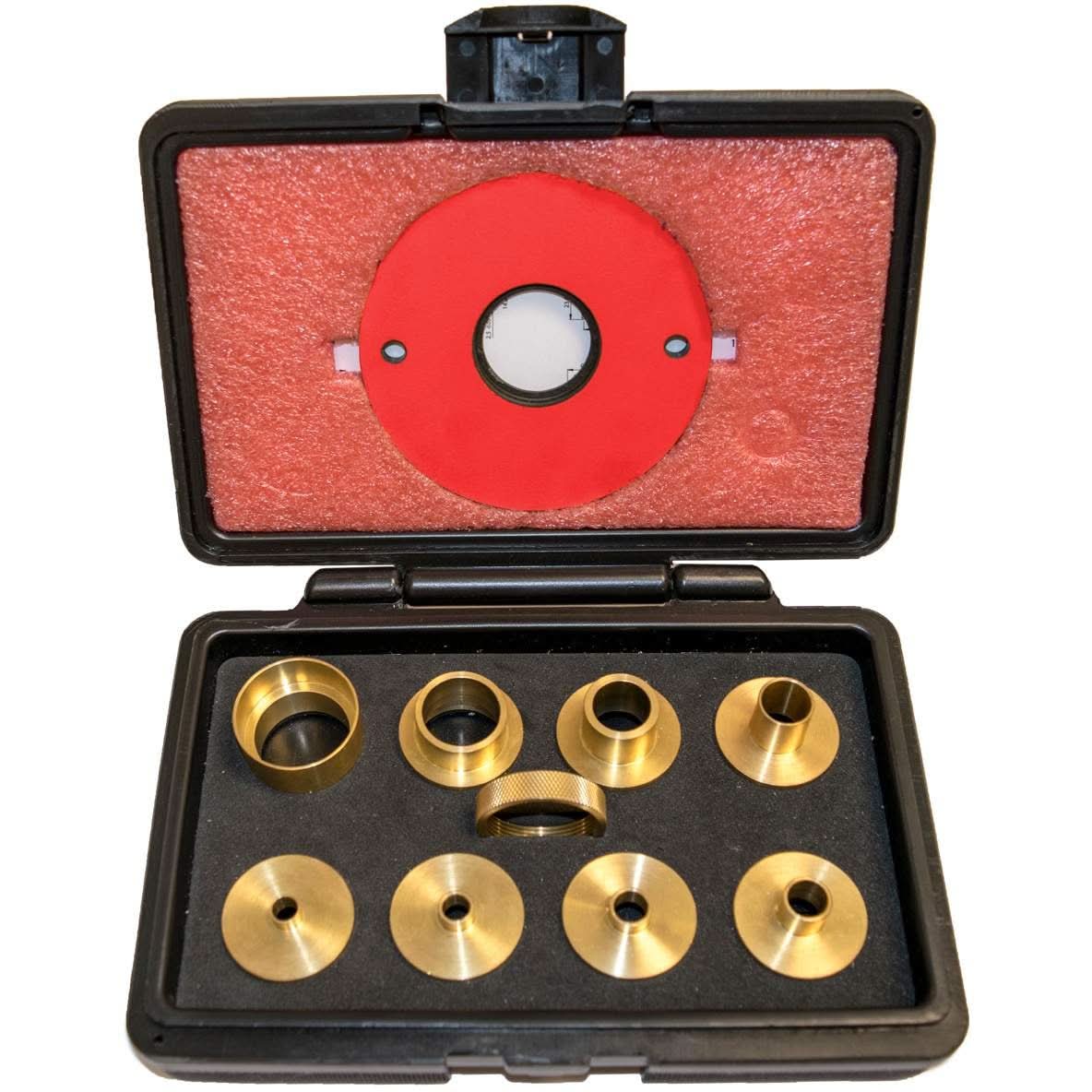 Sawstop RT-TGS Brass Precision Template Guide 9-Piece Set