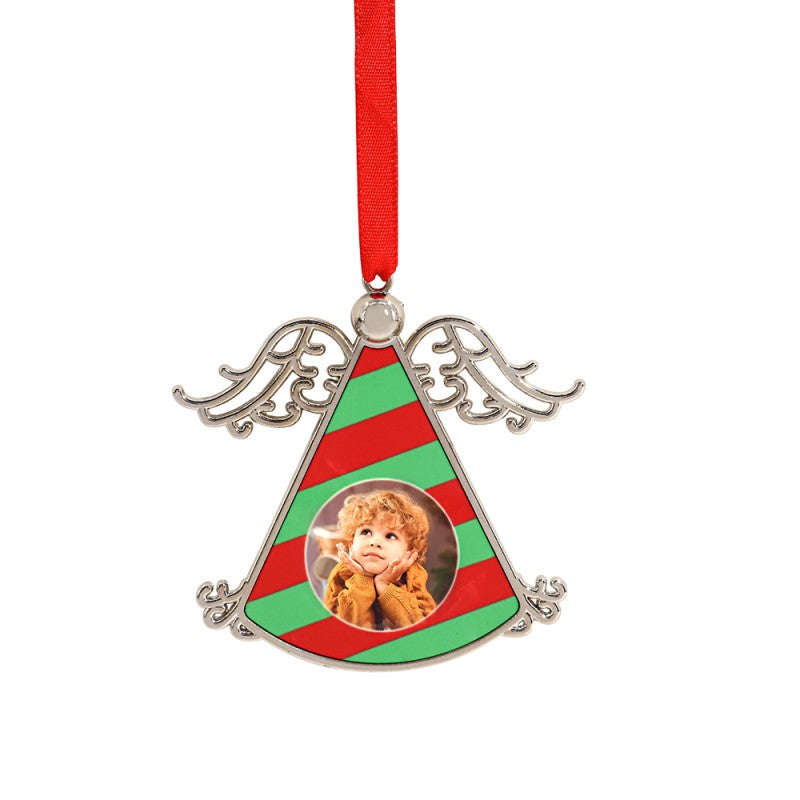 Xmas Decoration - Metal Angel - Silver