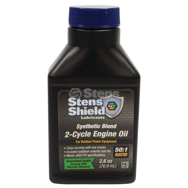 Case of 24 Synthetic Blend 2-Cycle Oil 2.6 oz for 1 gal. gas cans | S770268