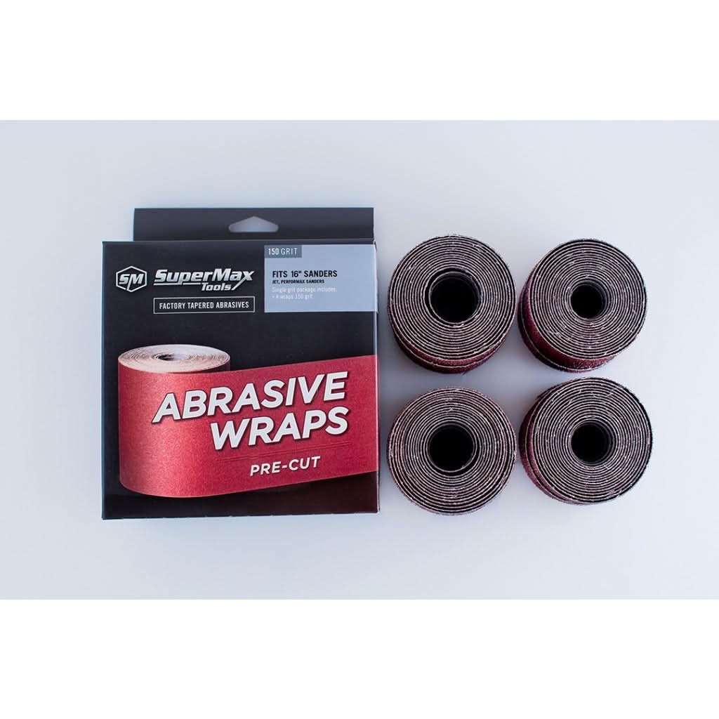 Supermax 60-6036 36-Grit, 16" Drum, 4-Pack