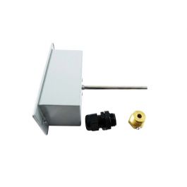 MAMAC Systems TE-703-D-7-A-3 4" Immersion Temperature Sensor 1/2" Adapter 10K Ohm