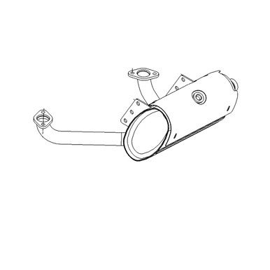 1265423 MUFFLER KIT TORO Genuine OEM Part