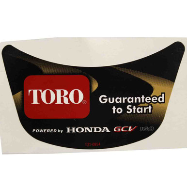 1310854 DECALSHROUD HONDA TORO Genuine OEM Part