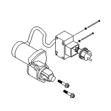 1367800 ELECTRIC STARTER KIT TORO Genuine OEM Part