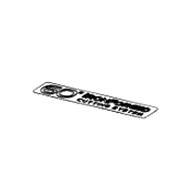 1393209 DECAL DECK TORO Genuine OEM Part