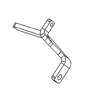 142070403 CHOCK L BRAKE JR36 MS 0.375 TORO Genuine OEM Part