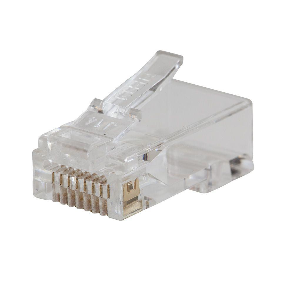 Klein Tools Pass-Thru Modular Data Plugs, RJ45-CAT5e, 200-Pack, Model VDV826-762*