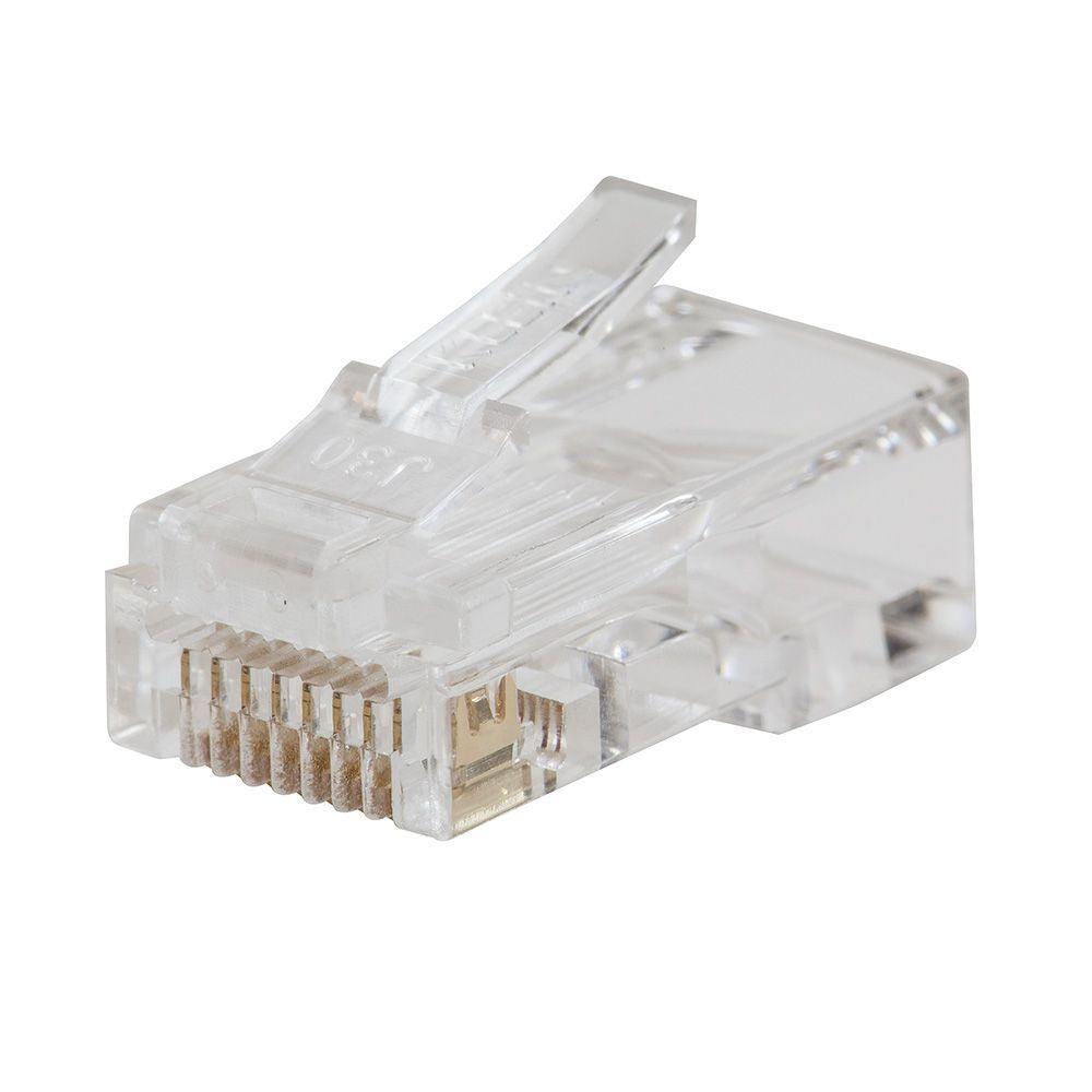 Klein Tools Pass-Thru Modular Data Plugs, RJ45-Cat6, 200-Pack, Model VDV826-763*