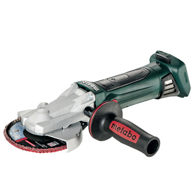 Metabo 18V 125mm(5") Flat Head Angle Grinder 'Skin' - WF 18 LTX SK