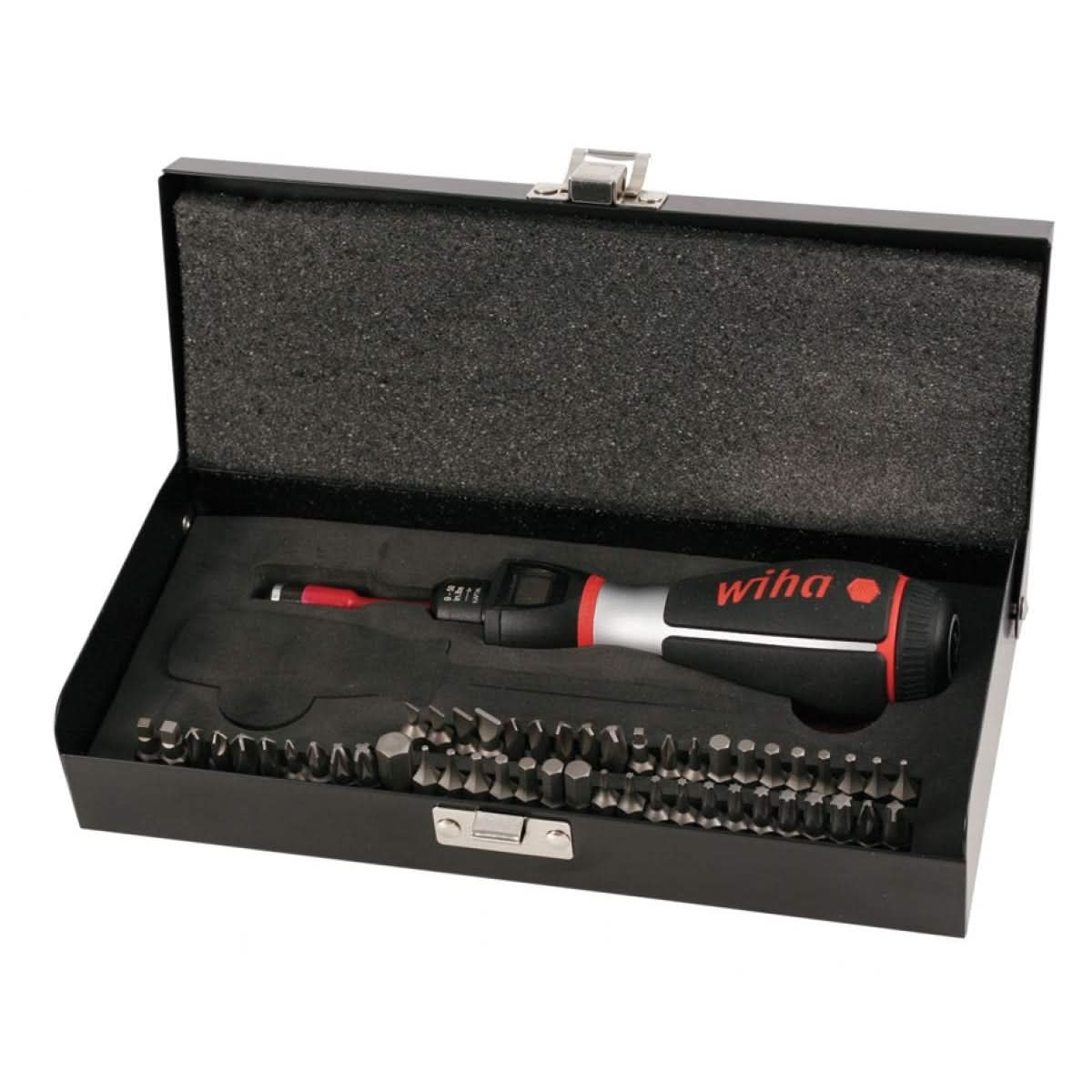 Wiha 28896 iTorque 52 Piece Bit Set 9-45in/lbs