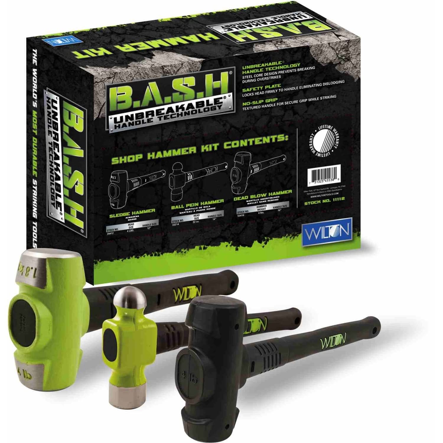 Wilton 11112 B.A.S.H Shop Hammer Kit