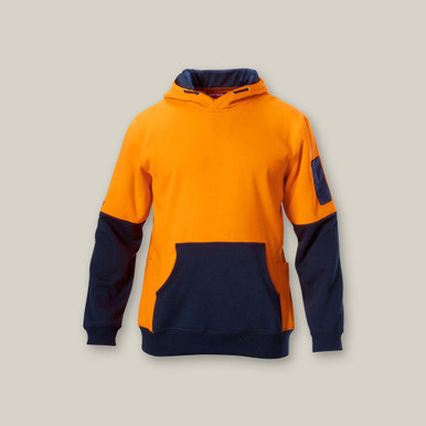 Hard Yakka Hoodie Hi-Vis 2-Tone Orange