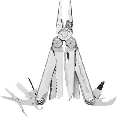 Leatherman WAVE Multitool + Stainless + Button Sheath - YL832524
